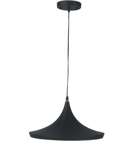 [100110000008] Lámpara de Techo Pan  - Negro / Blanco